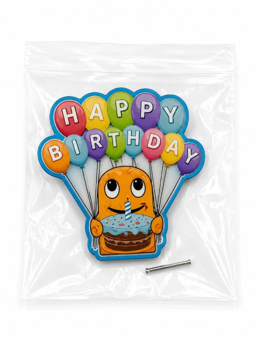 Amazon Peccy Happy Birthday Employee Enamel Pin New
